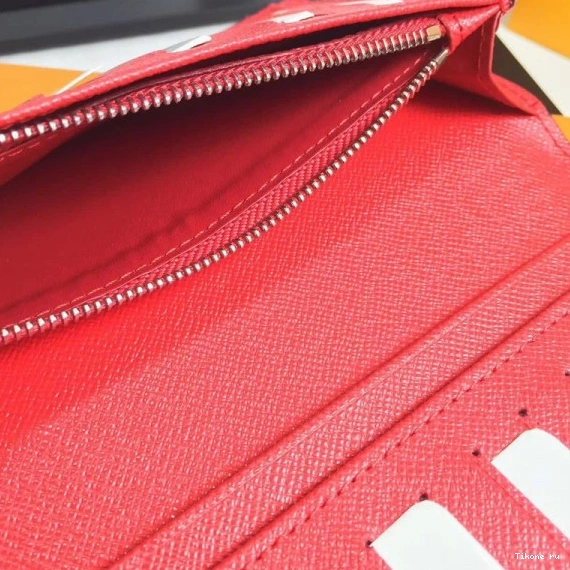 Affordable Louis Supreme Vuitton wallet 0726